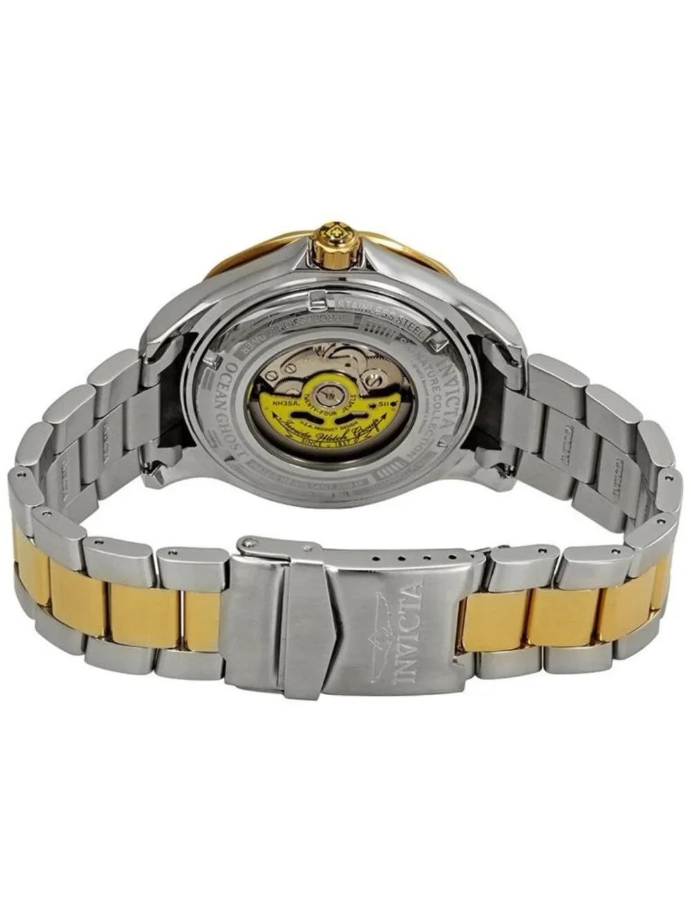 NWT Invicta Ocean Ghost III White Dial Two-tone Men's Watch